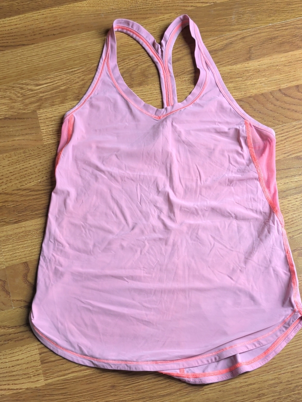 lululemon athletica Light Pink Racerback Tank